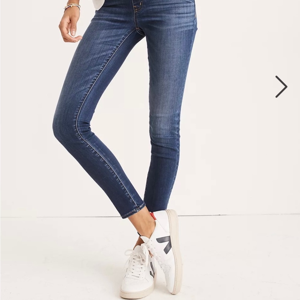 Maternity Over-the-Belly Skinny Jeans in Danny Wash: TENCEL™ Denim